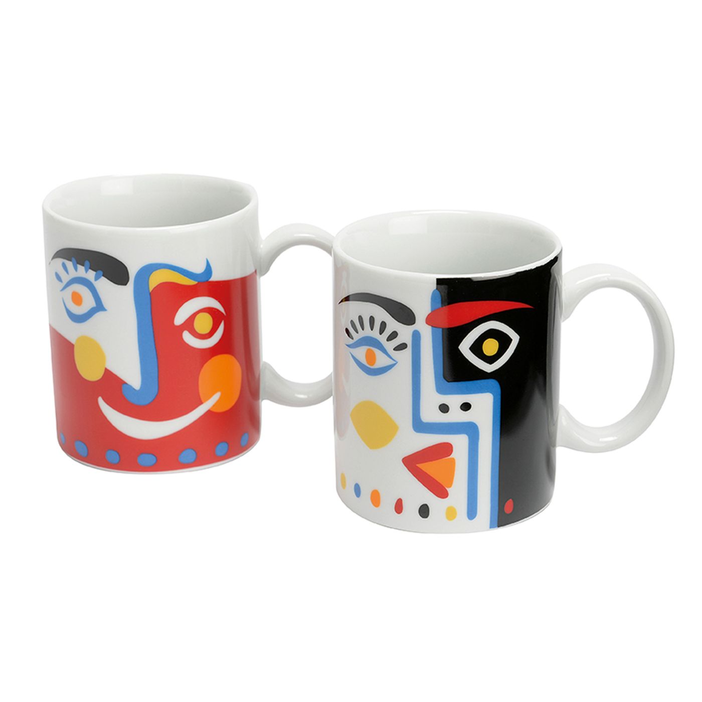 Coffret de 2 mugs Cubisme