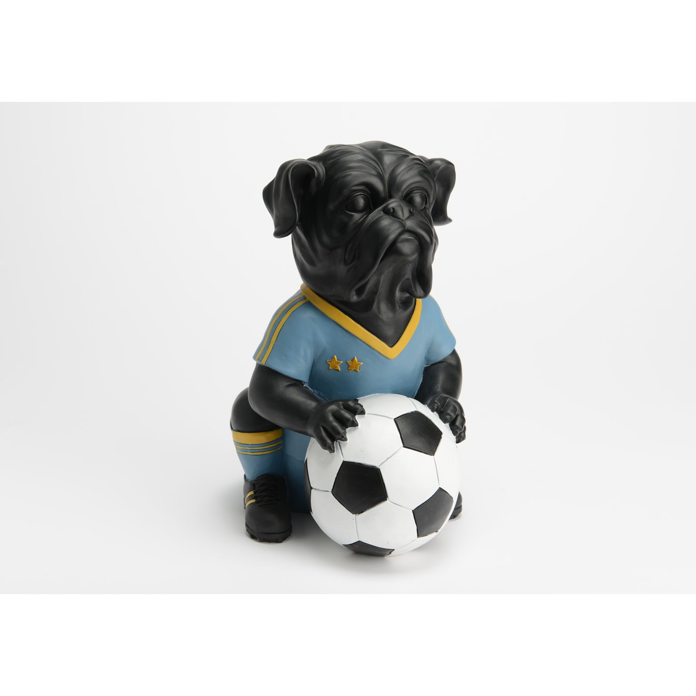 Chien footballeur