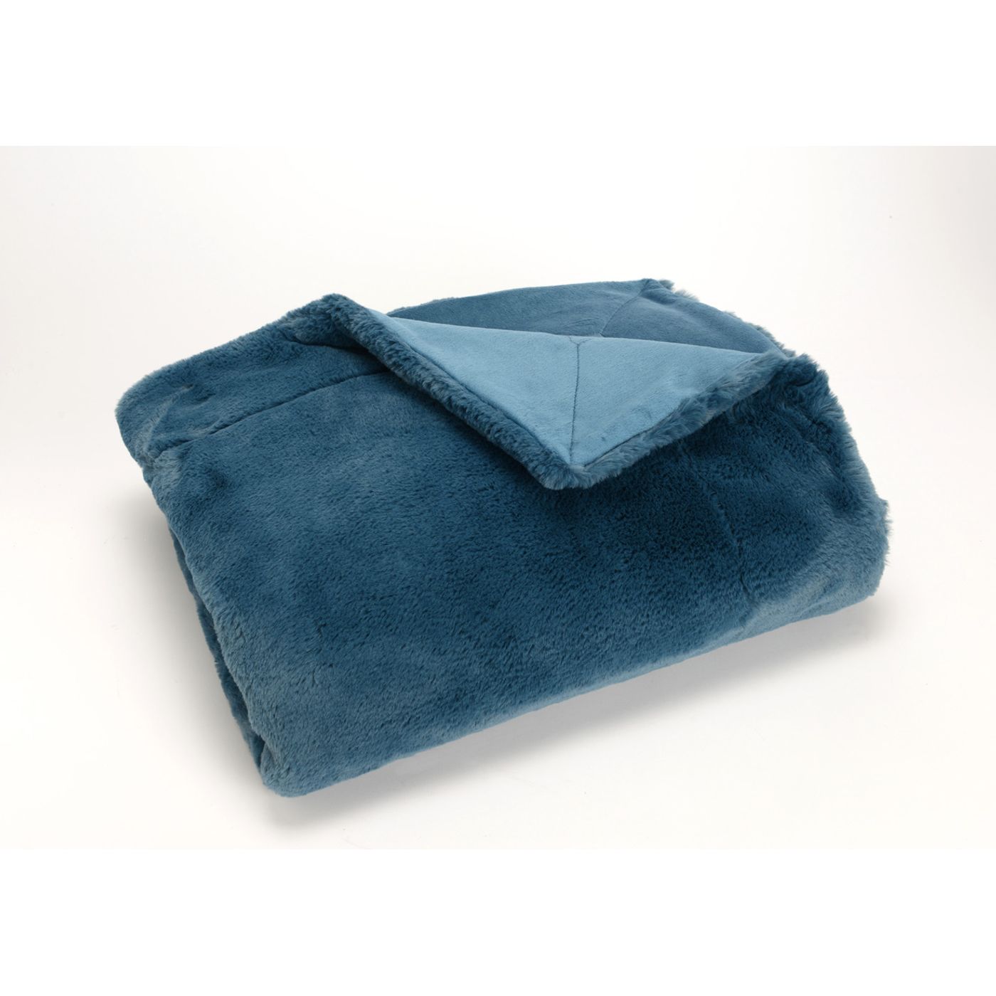 PLAID LUXE BLEU NUIT