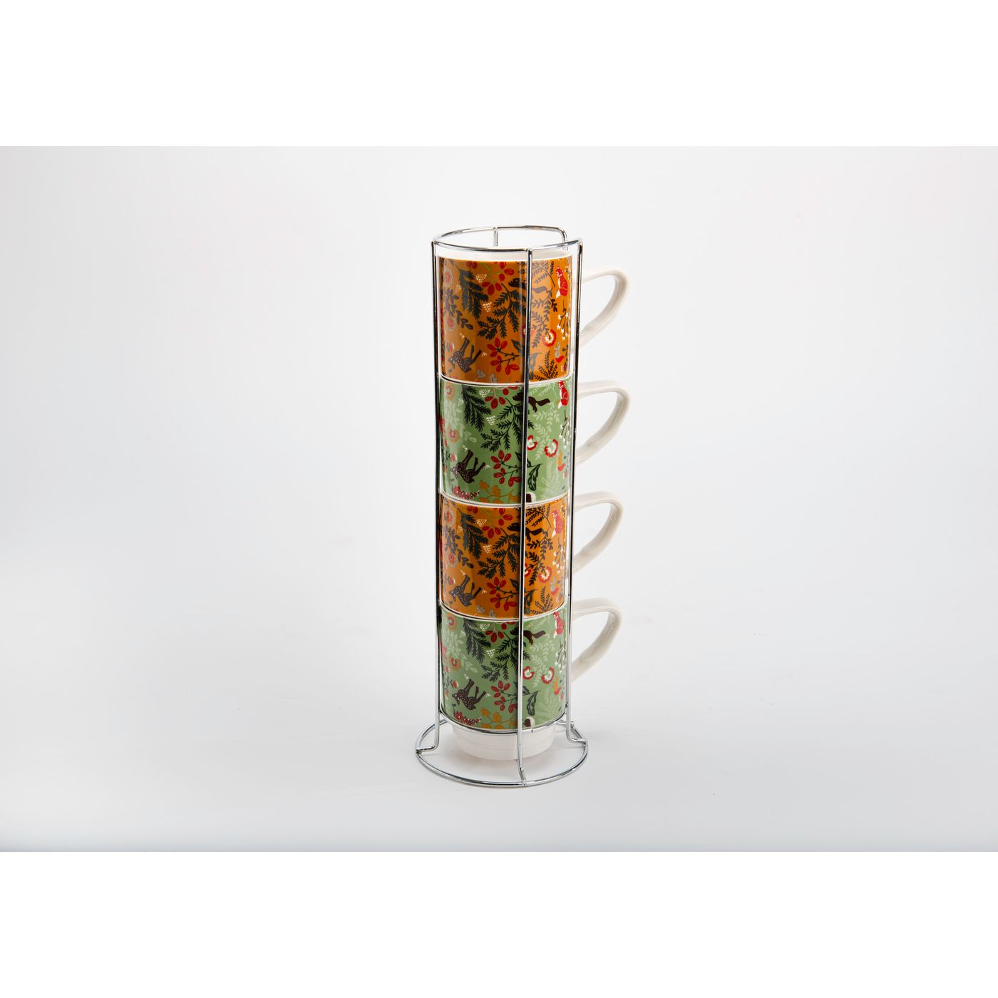 Tour 4 tasses Sous-bois
