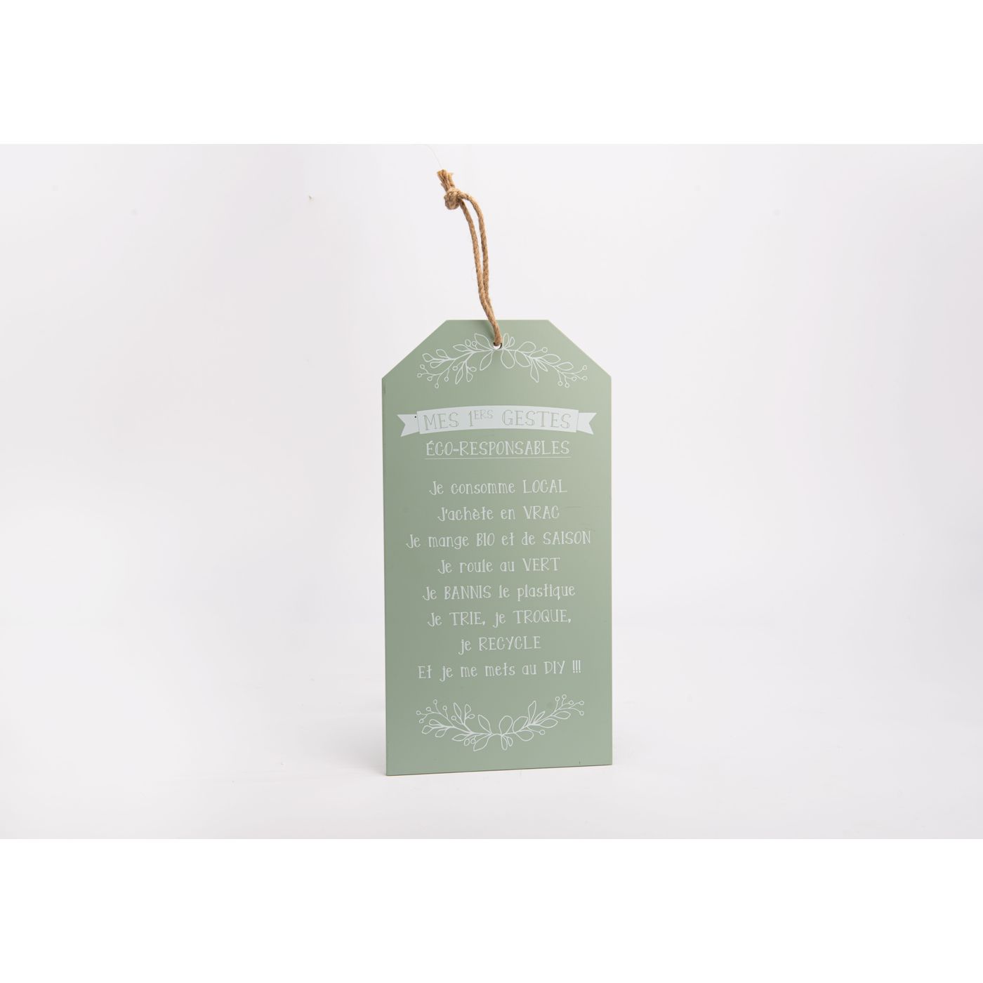 Plaque décorative "Eco chic"