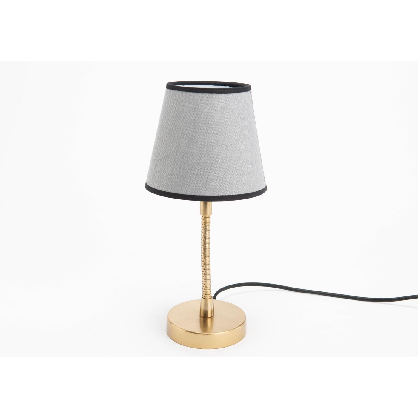 Lampe jennifer gris perle