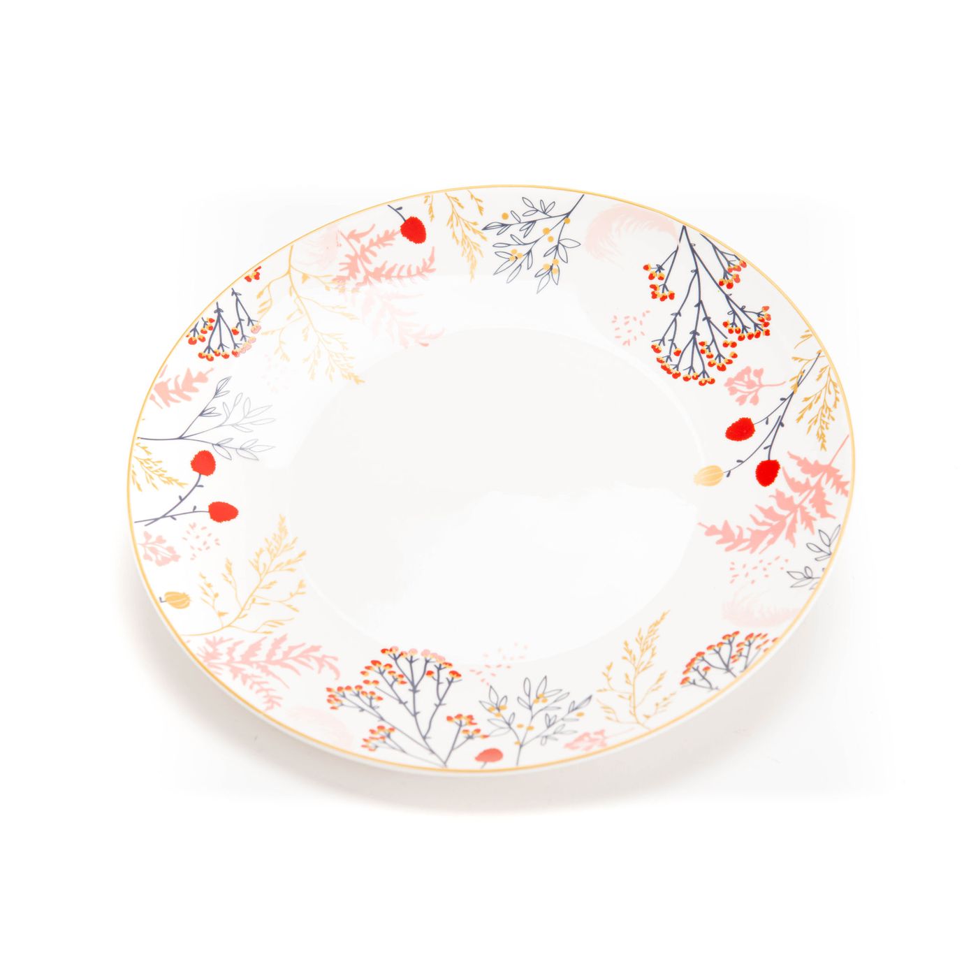 6 assiettes plates Sacha
