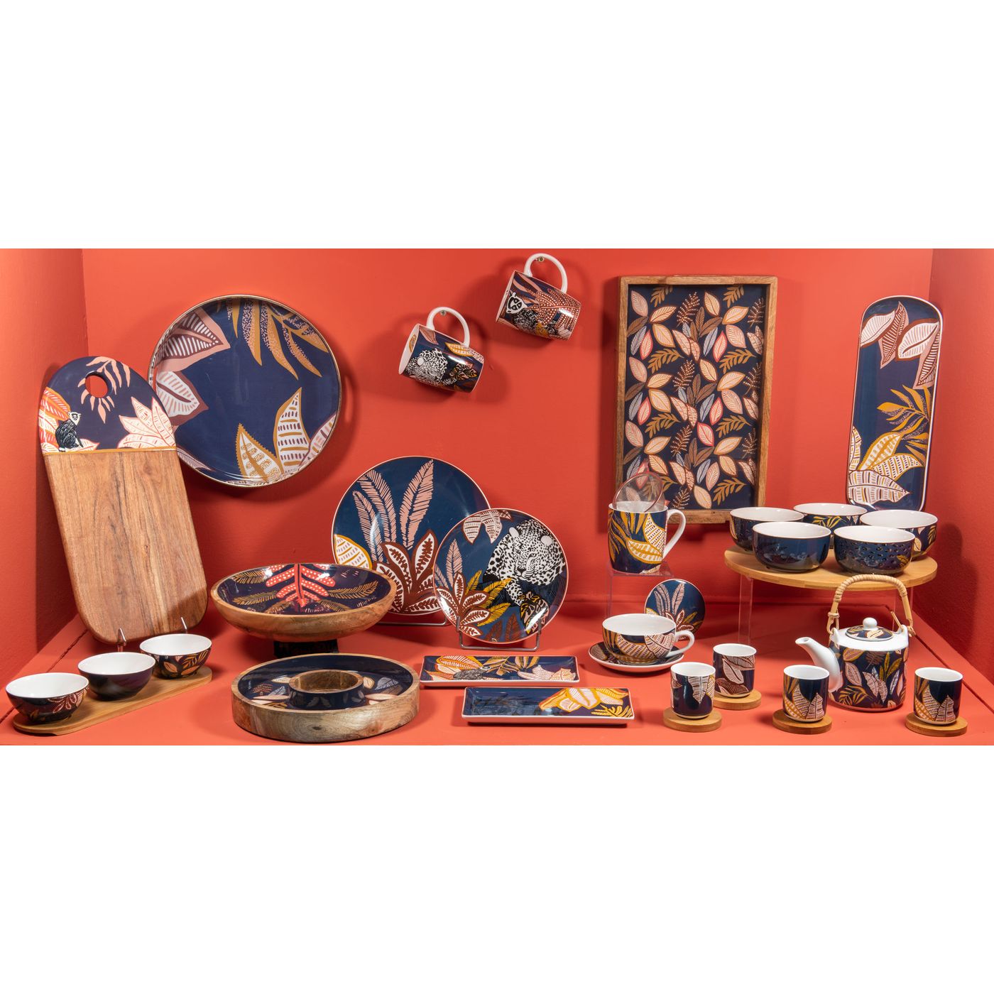 Coffret de 6 assiettes dessert Julian 21cm Amadeus - Ambiance & Styles