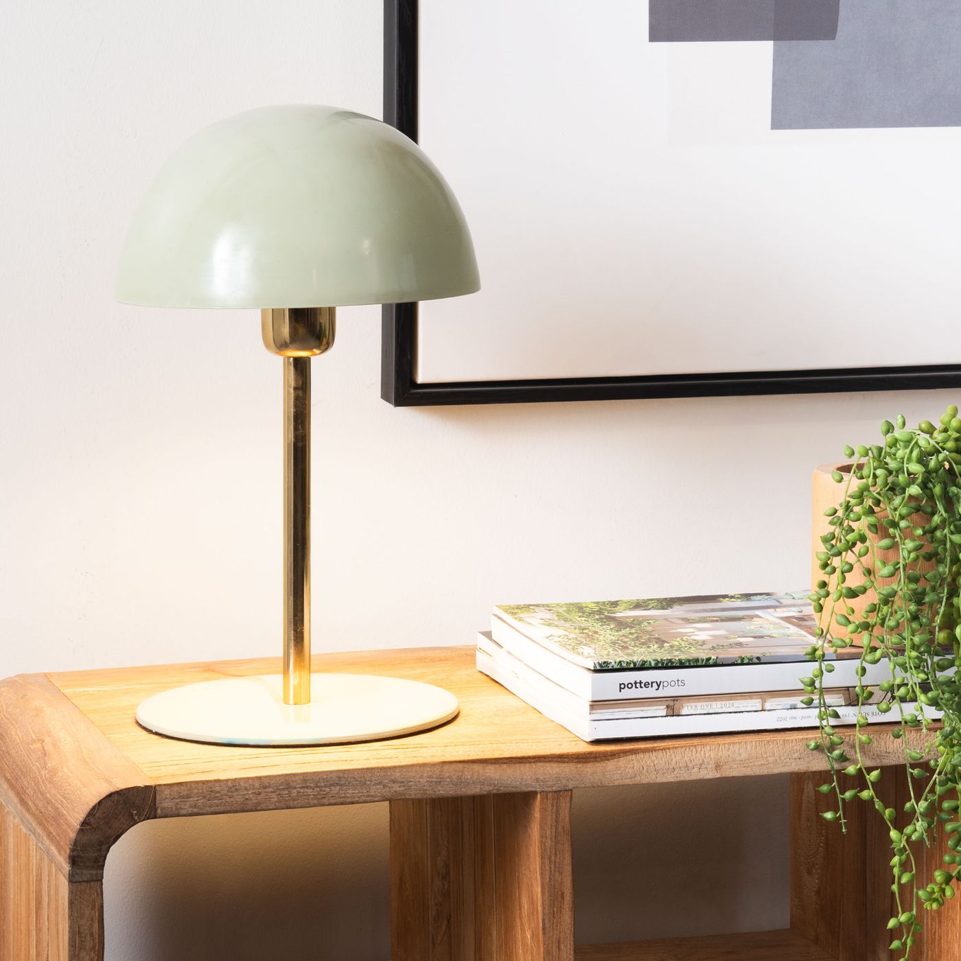 Lampe Basile amande