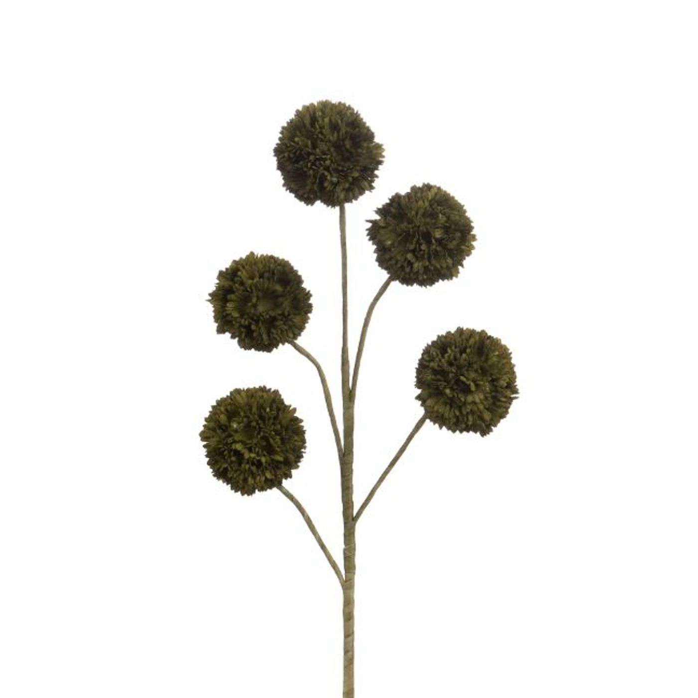 Tige de fleur Sylvia kaki H 89 cm