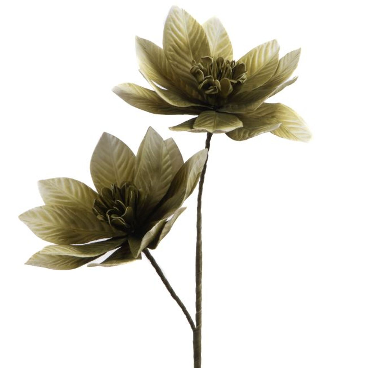 Tige de fleur Tania kaki H 105 cm