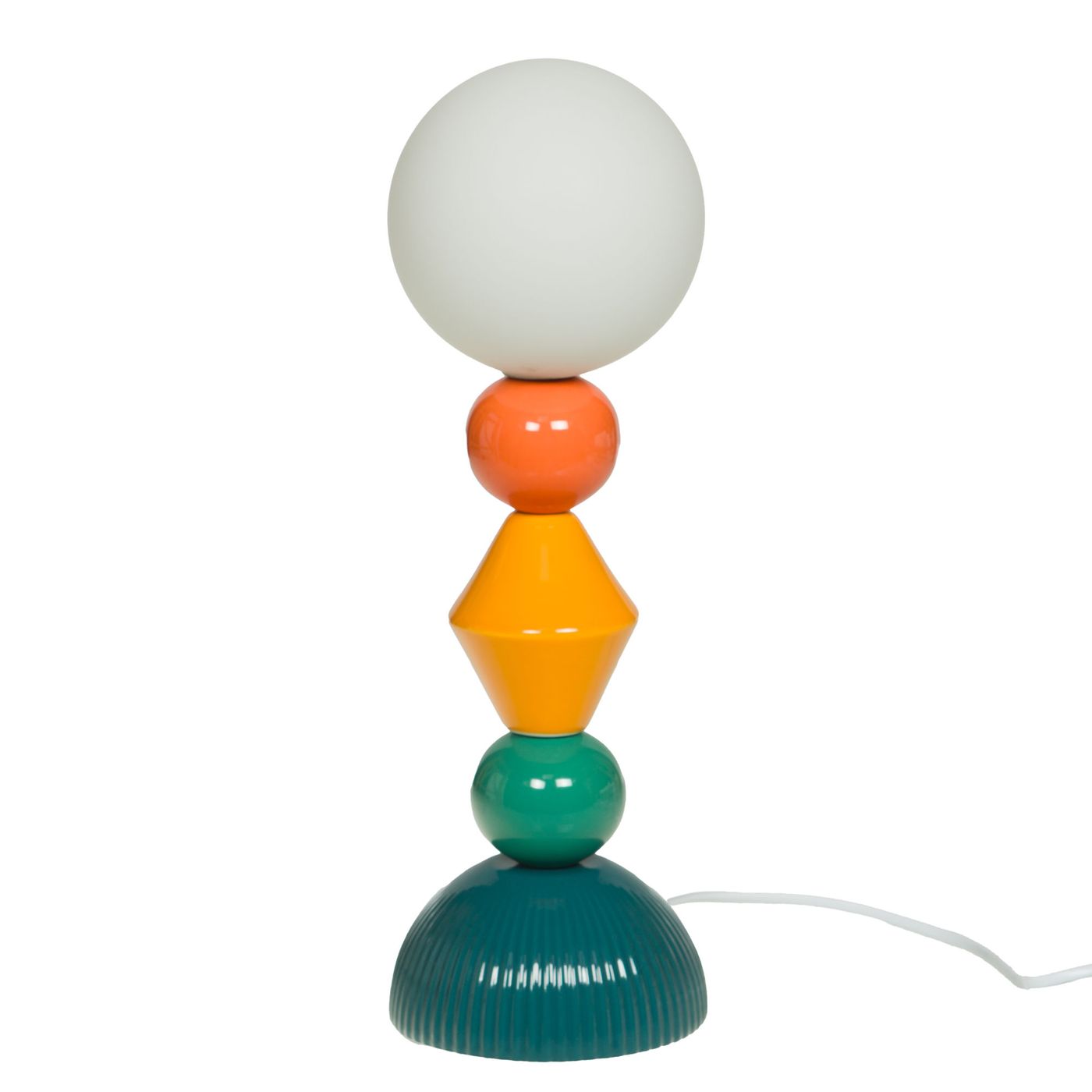 Lampe de table Adela en ceramique coloris froids