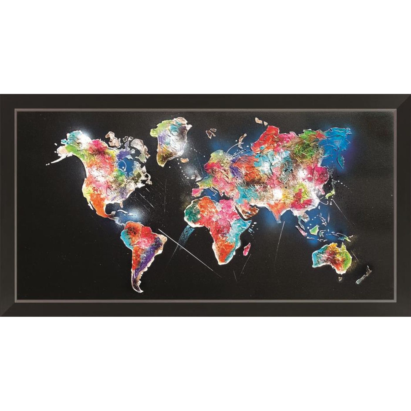 Toile mappemonde