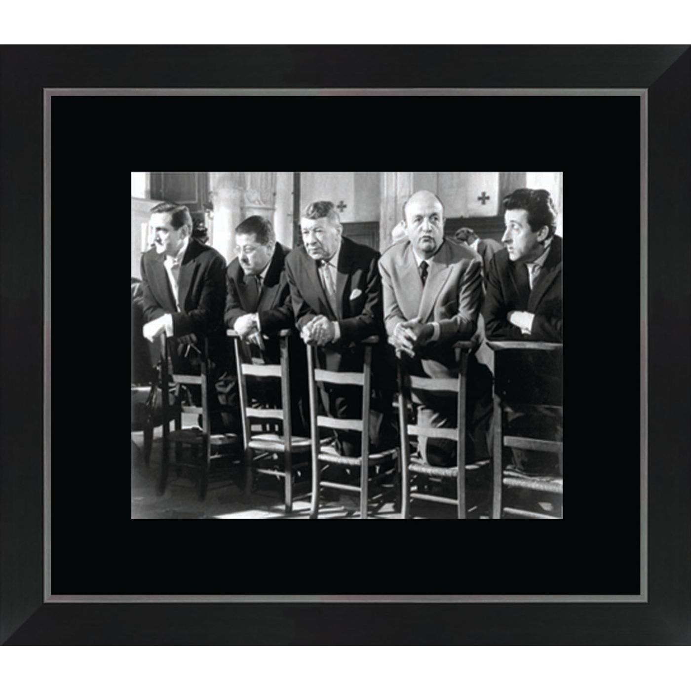 Cadre avec photo Les Tontons flingueurs