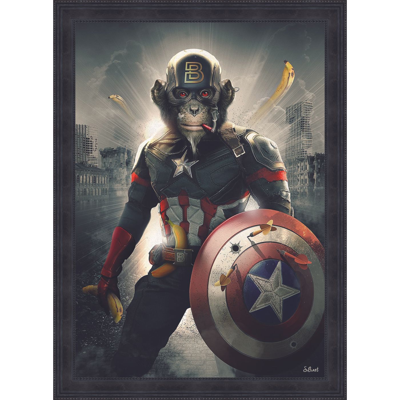 Image encadrée Captain America