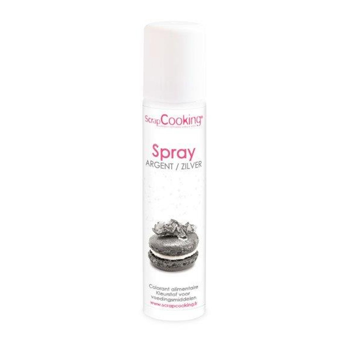 Spray colorant en bombe ARGENT 40 ml