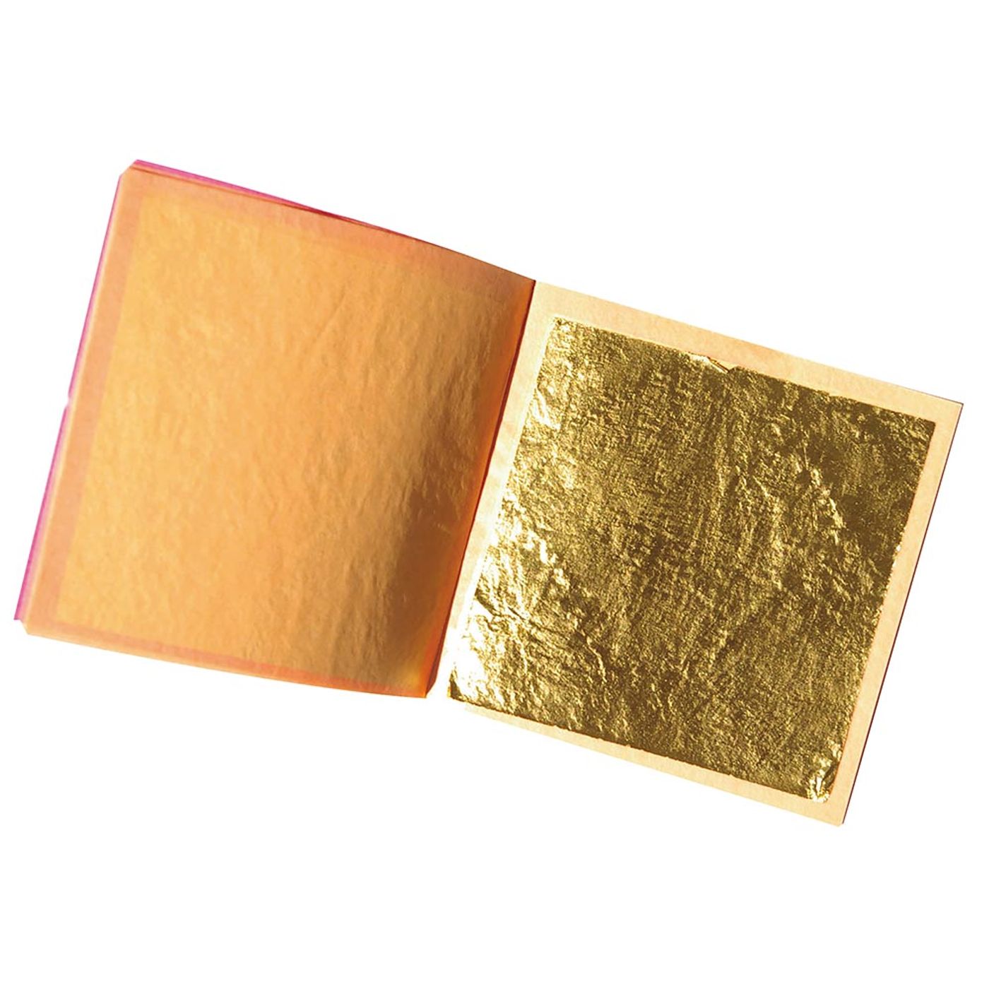 CARNET DE 5 FEUILLES D'OR