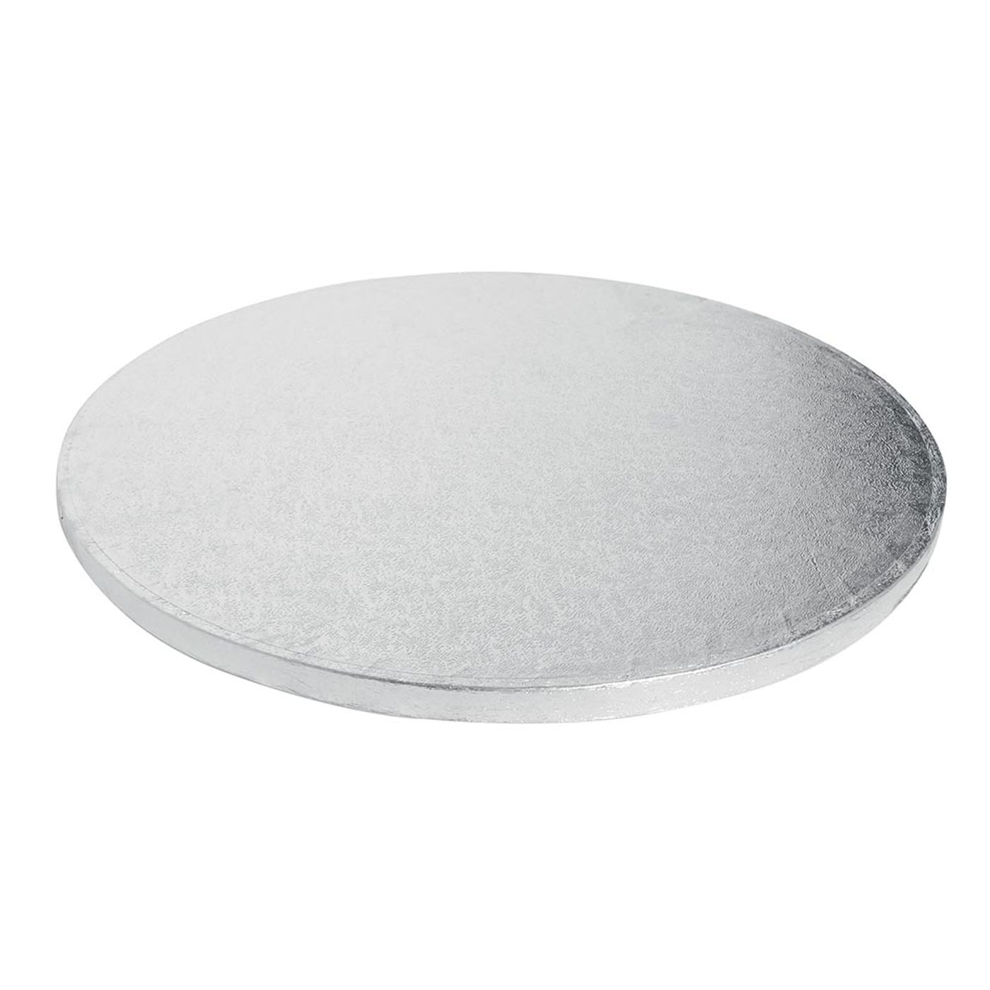 Support à gâteau rond argent 30 cm