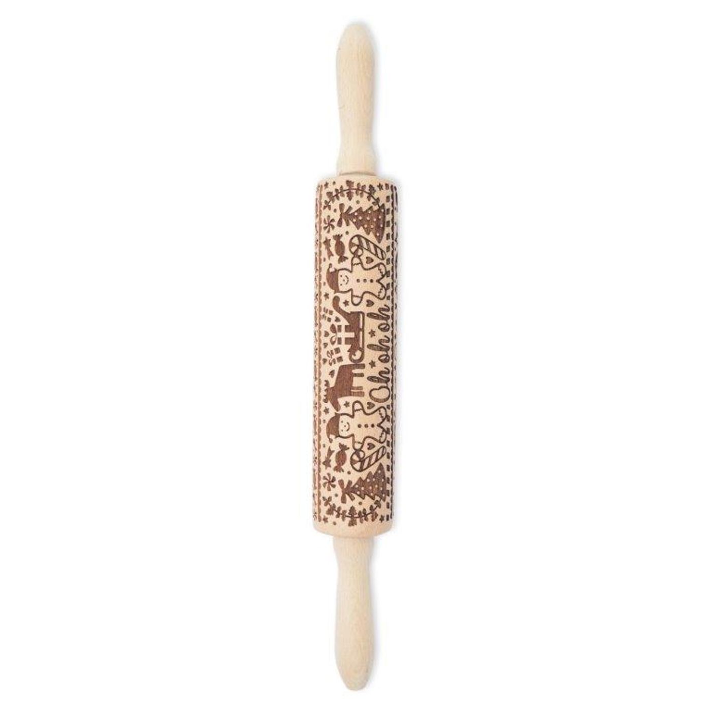 Rouleau empreintes bois "Gingerman"