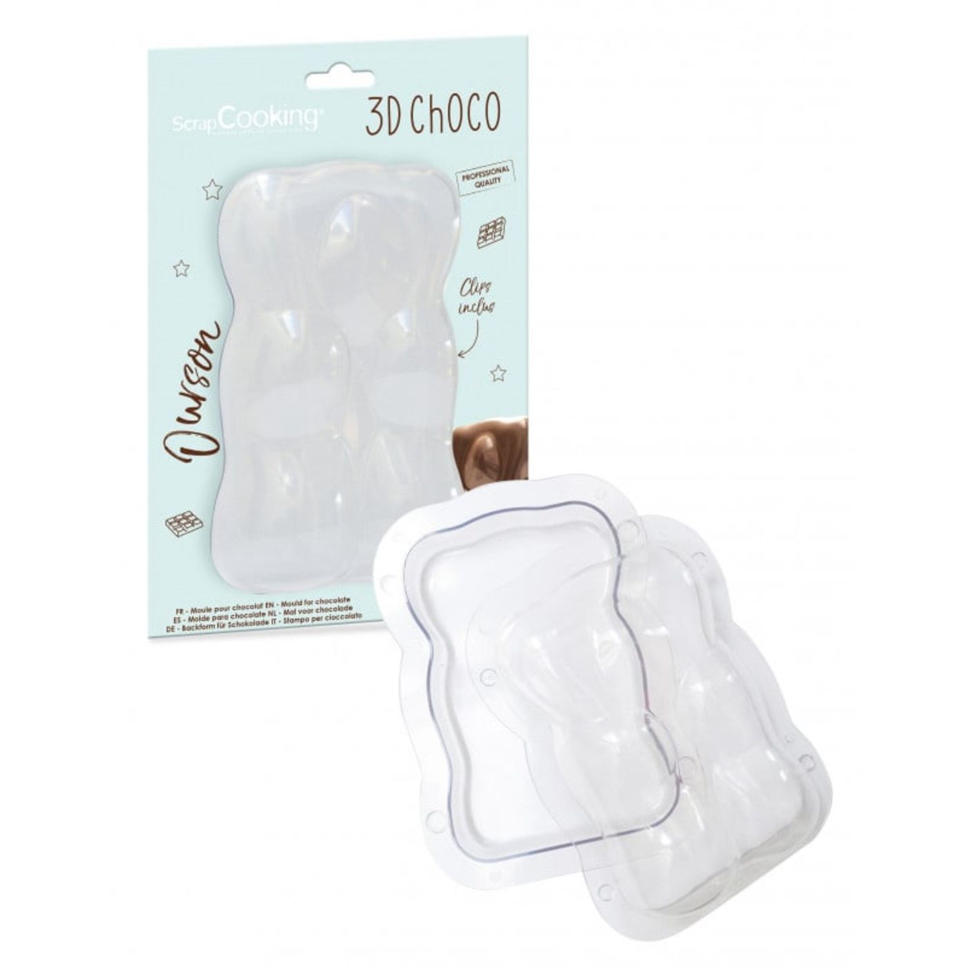 Moule 3D pour chocolat - Ourson