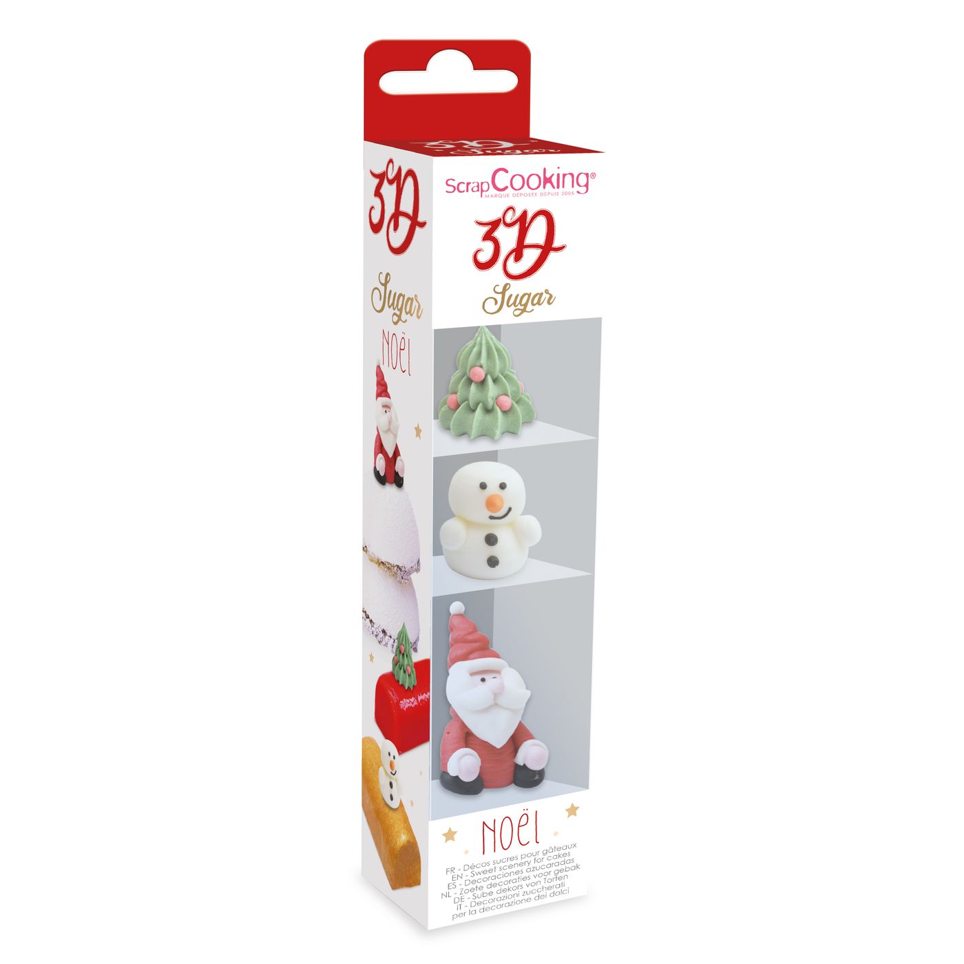 3D sugar Noël