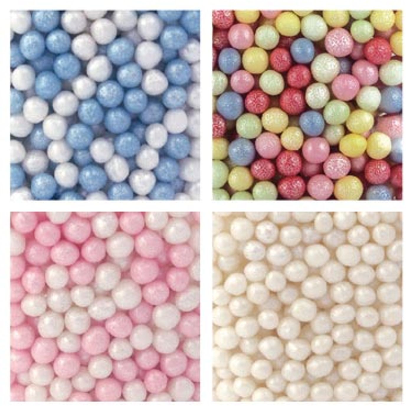 Boîte distributrice décors sucrés perles nacrés