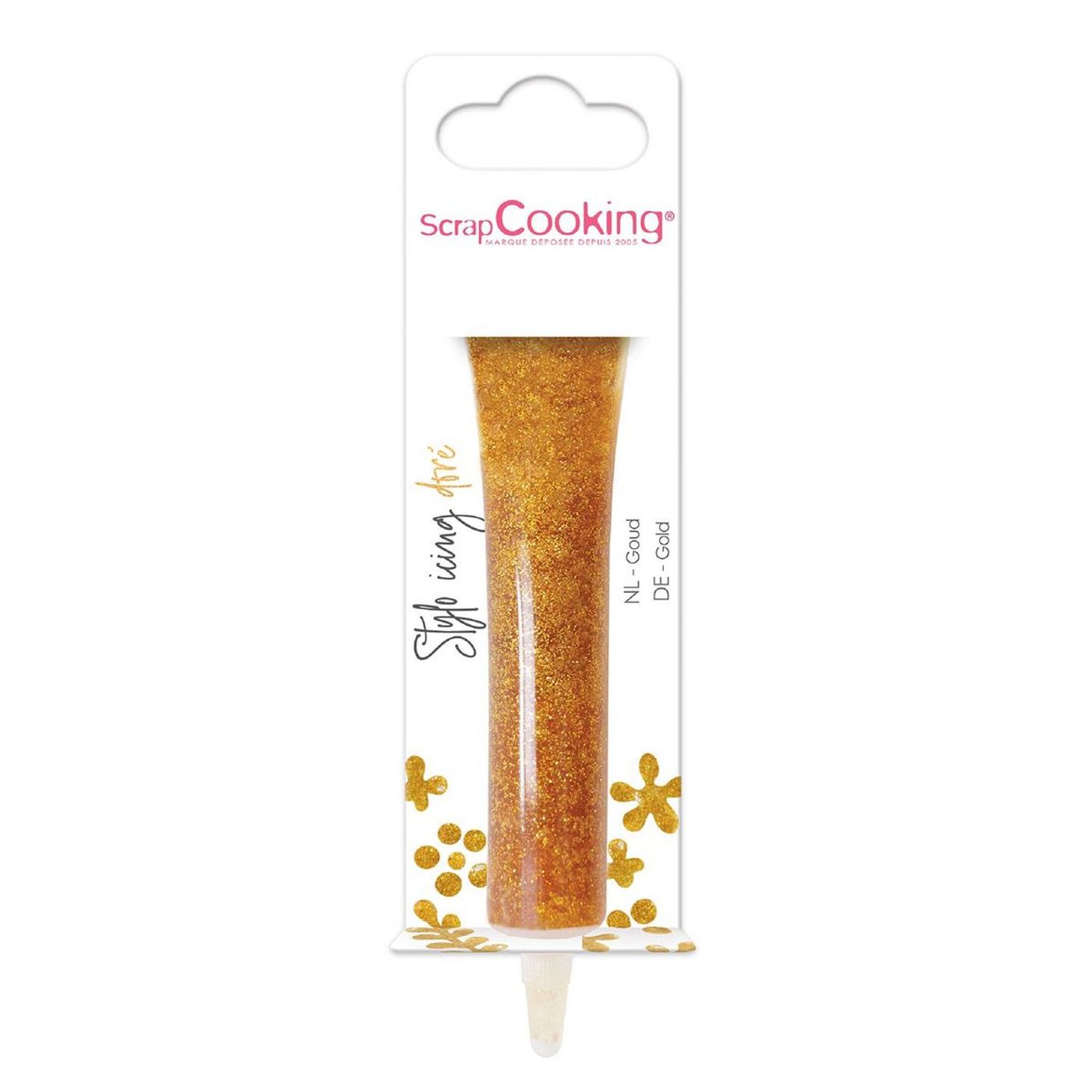 Stylo icing doré