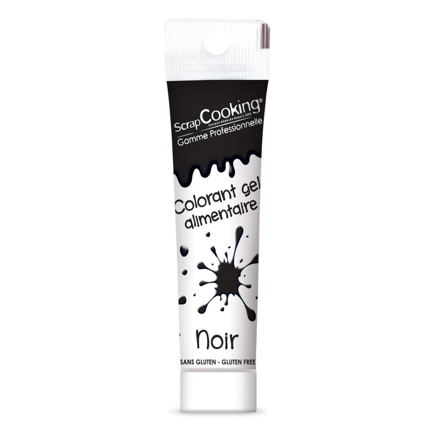 Colorant gel alimentaire noir 20 g