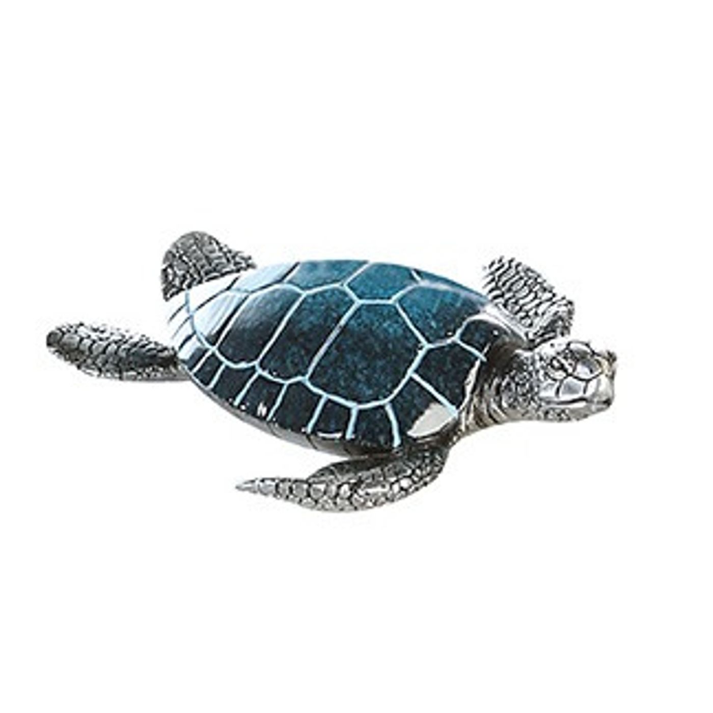 Tortue bleue 18 cm