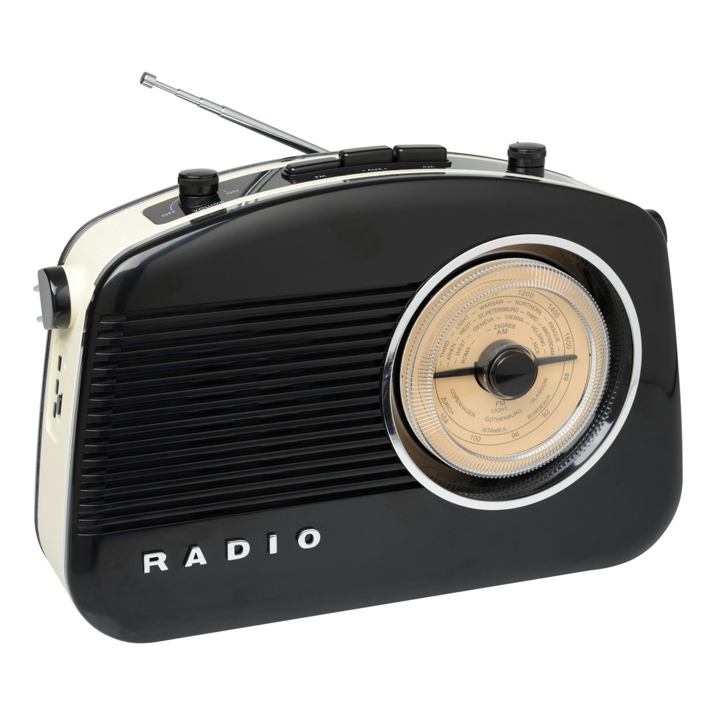 Radio 60's bluetooth noire