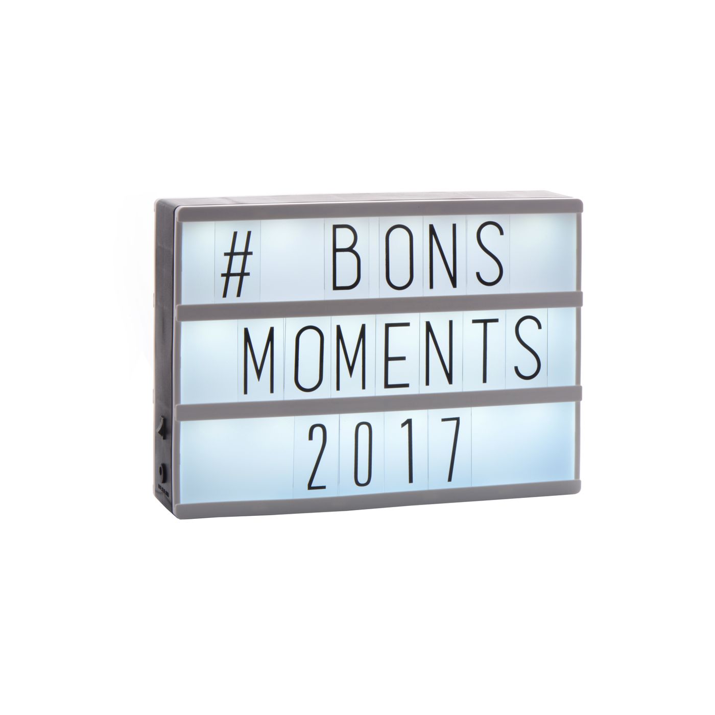 Boîte lumineuse à messages A4