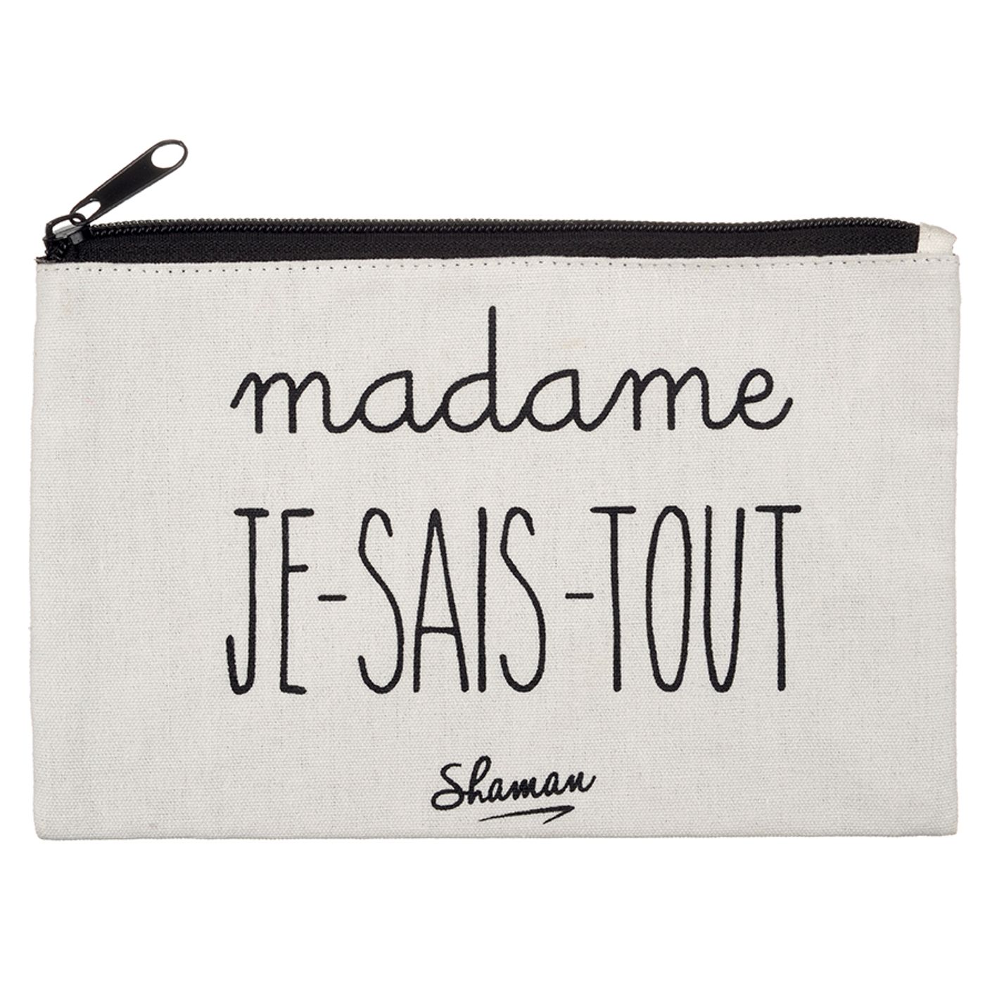 Trousse à maquillage "MADAME JE SAIS TOUT"