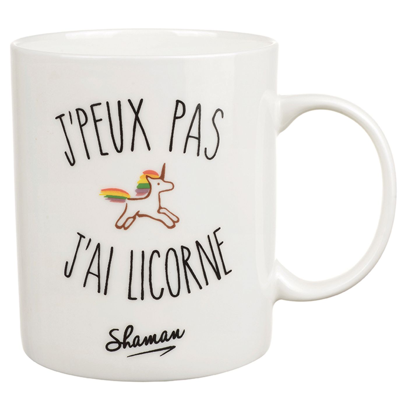 Mug "J'PEUX PAS J'AI LICORNE"
