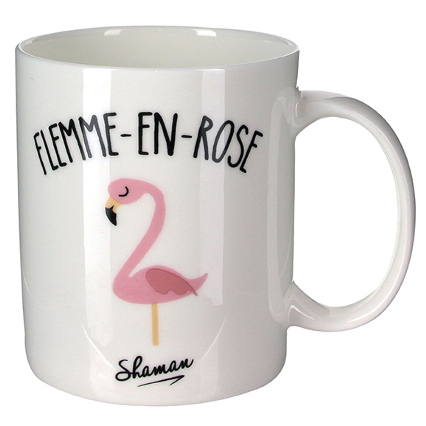Mug "FLEMME EN ROSE"