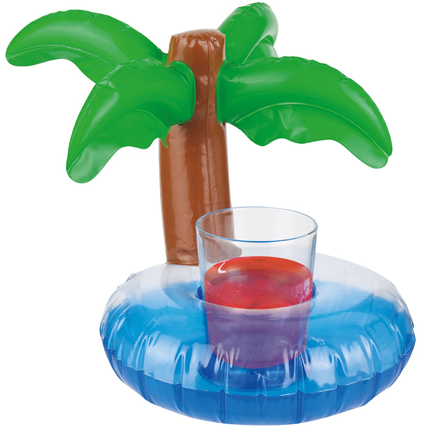 Porte-boisson gonflable Palmier