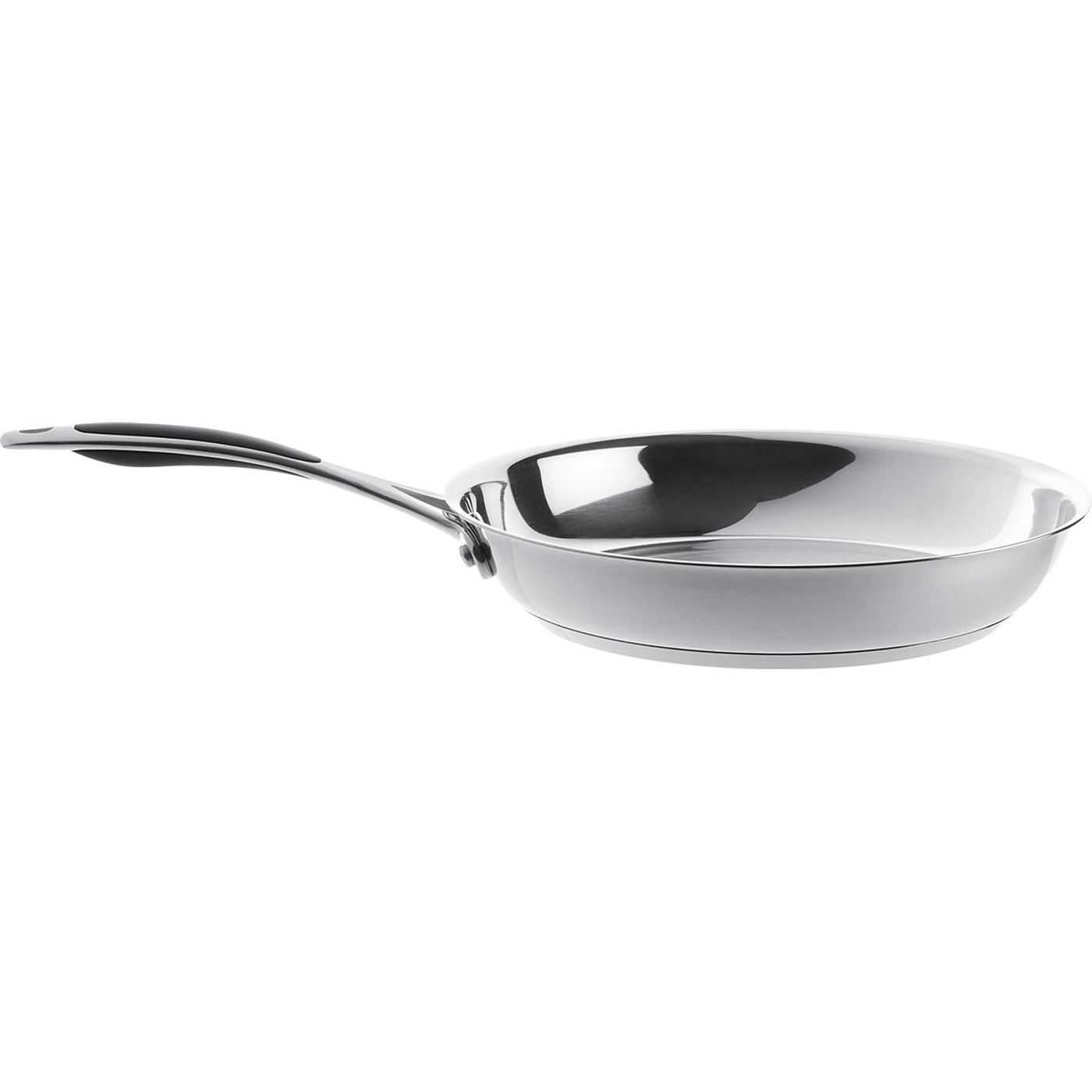 Poêle 28 cm acier inoxydable