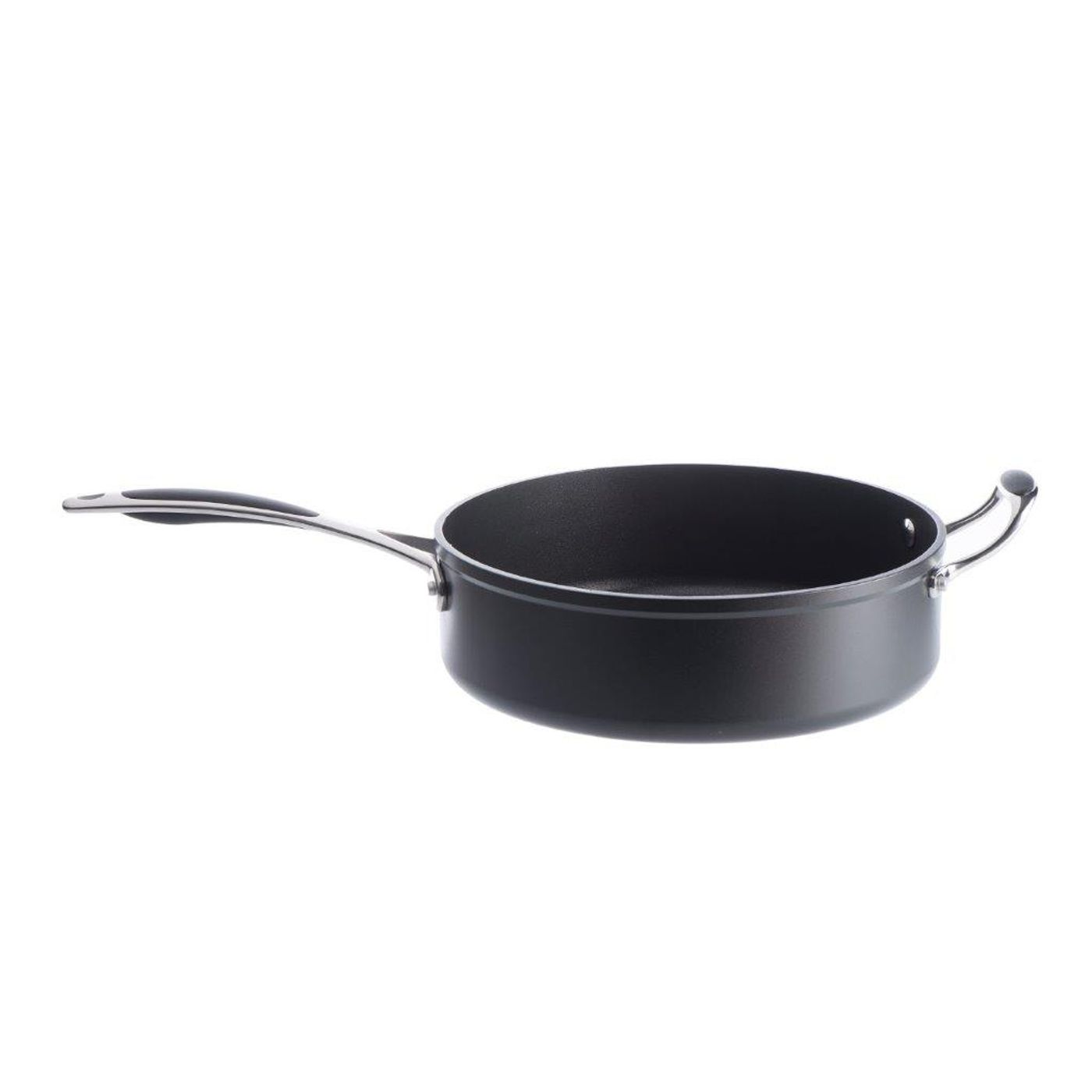 Sauteuse 28 cm aluminium forgé + couvercle