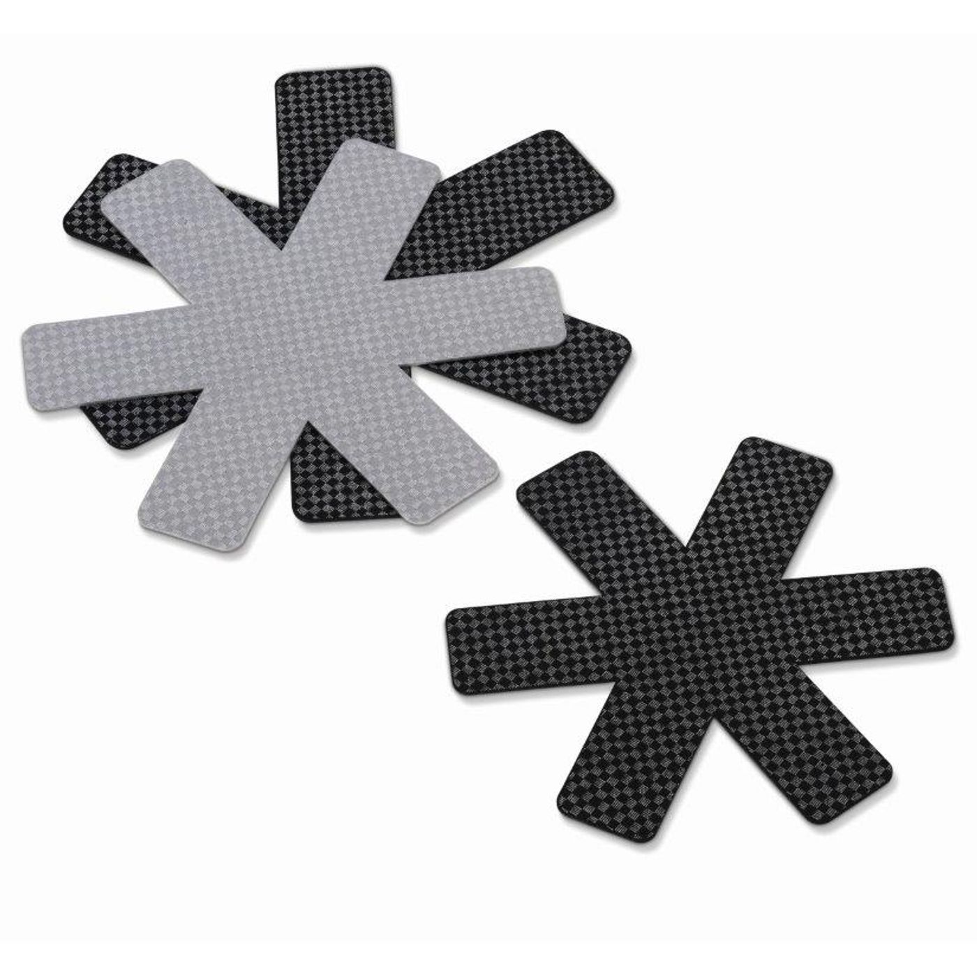 Lot de 3 protège-poêles feutrine