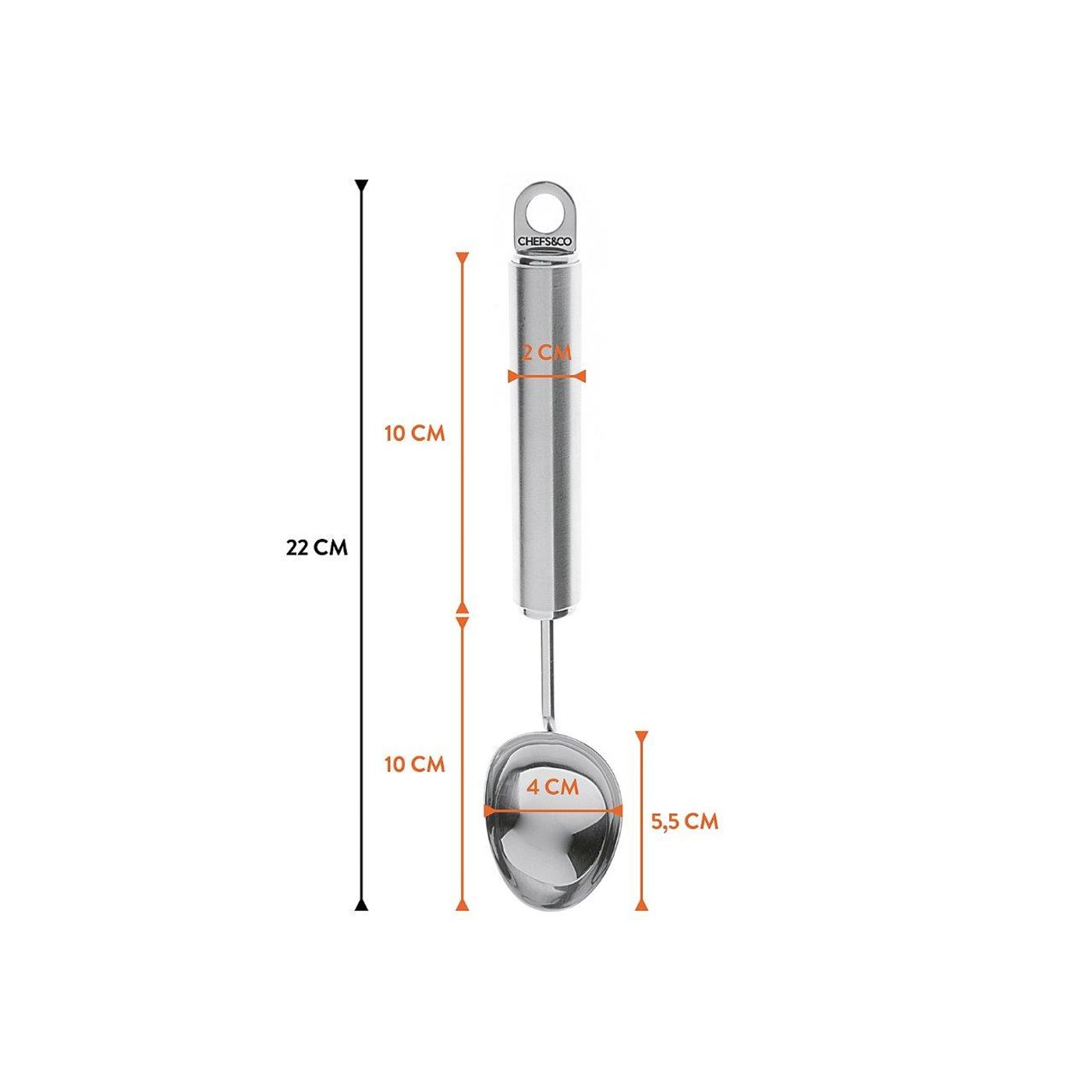 Cuillère à glace inox