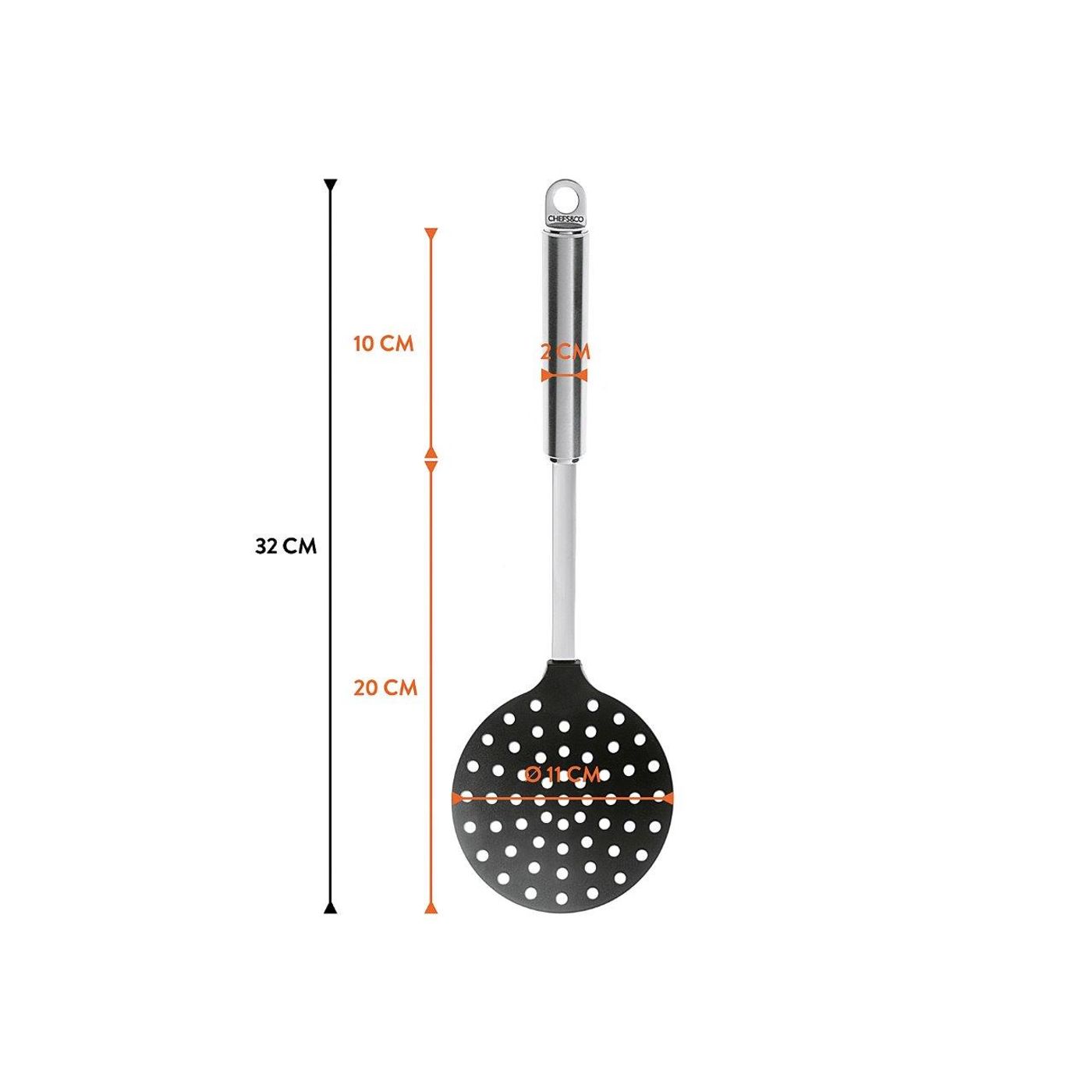 Ecumoire ronde nylon