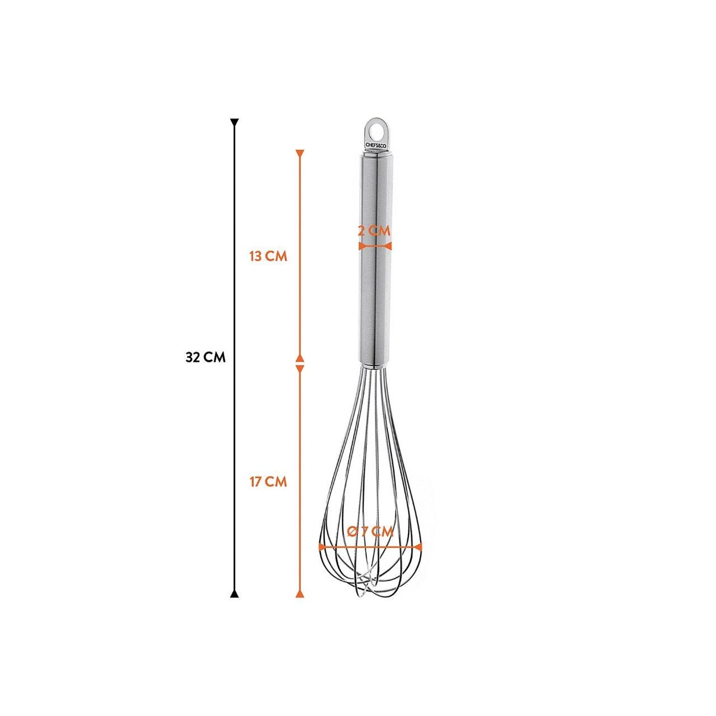 Fouet inox 30 cm