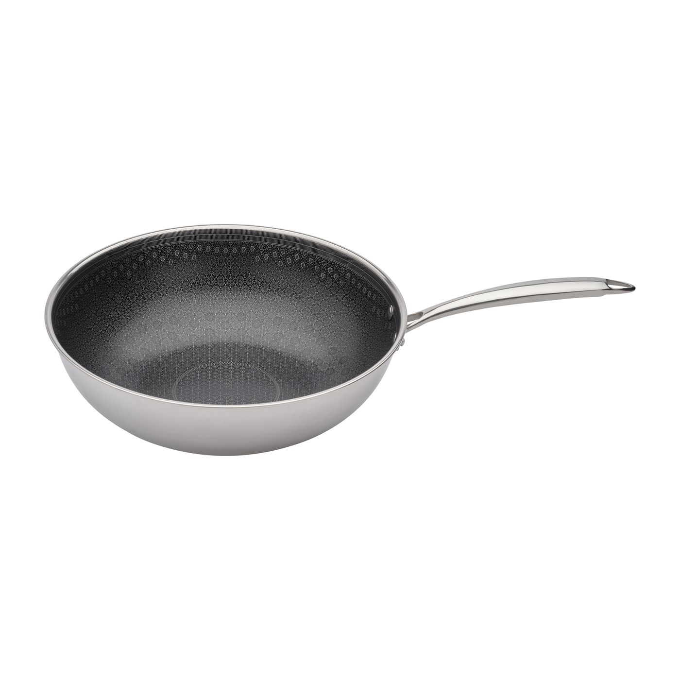 Wok Céramique Inox 30cm