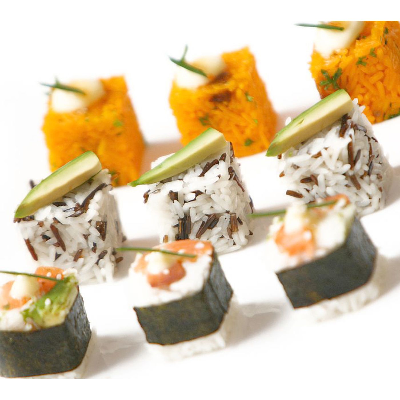 Rice cube moule à sushis et bouchées
