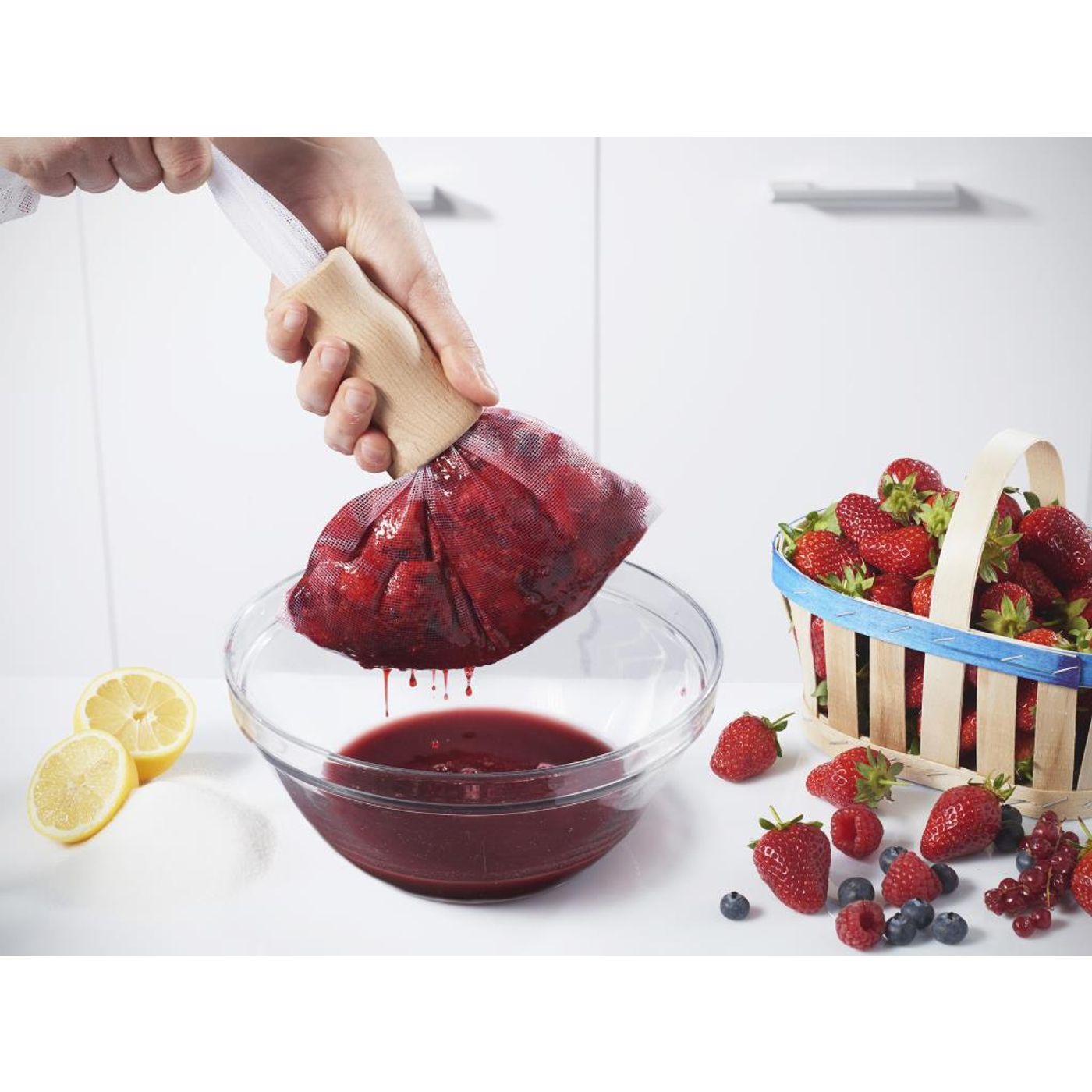 Etamine presse fruits et coulis