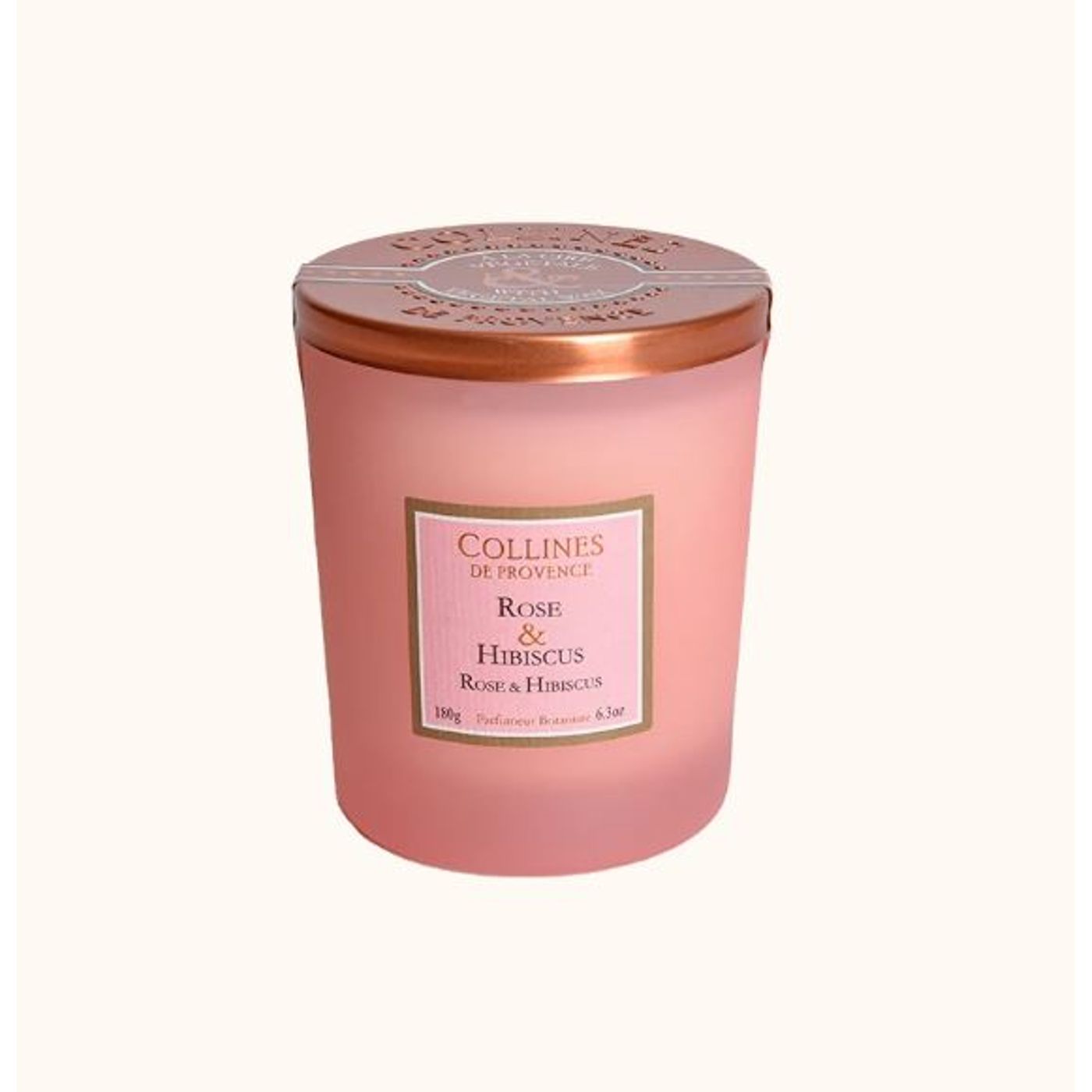 Bougie parfumée 180 g Rose & Hibiscus