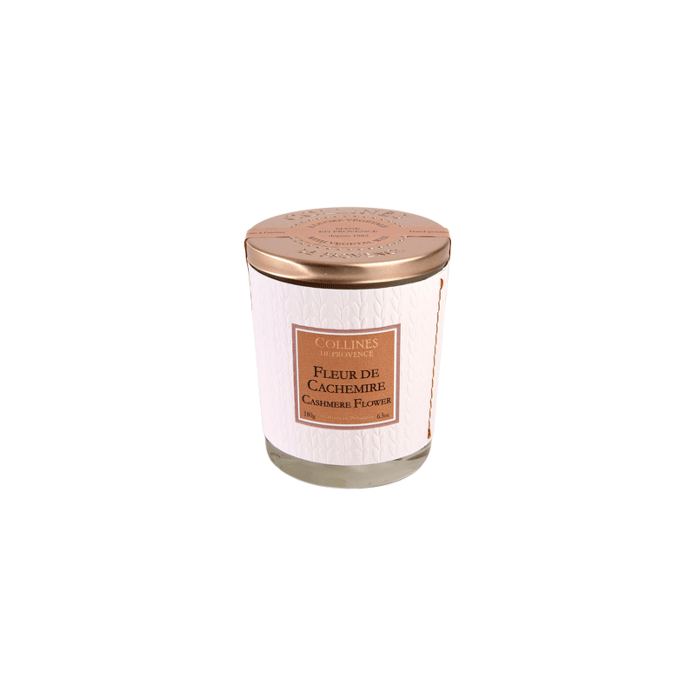 Bougie parfumée fleur de cachemire 180g