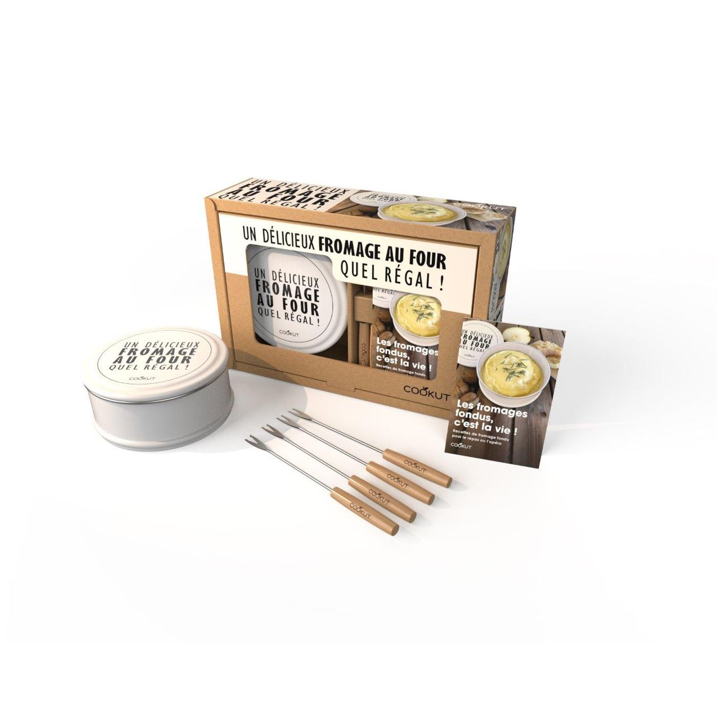 Coffret cadeau fromage fondu crème