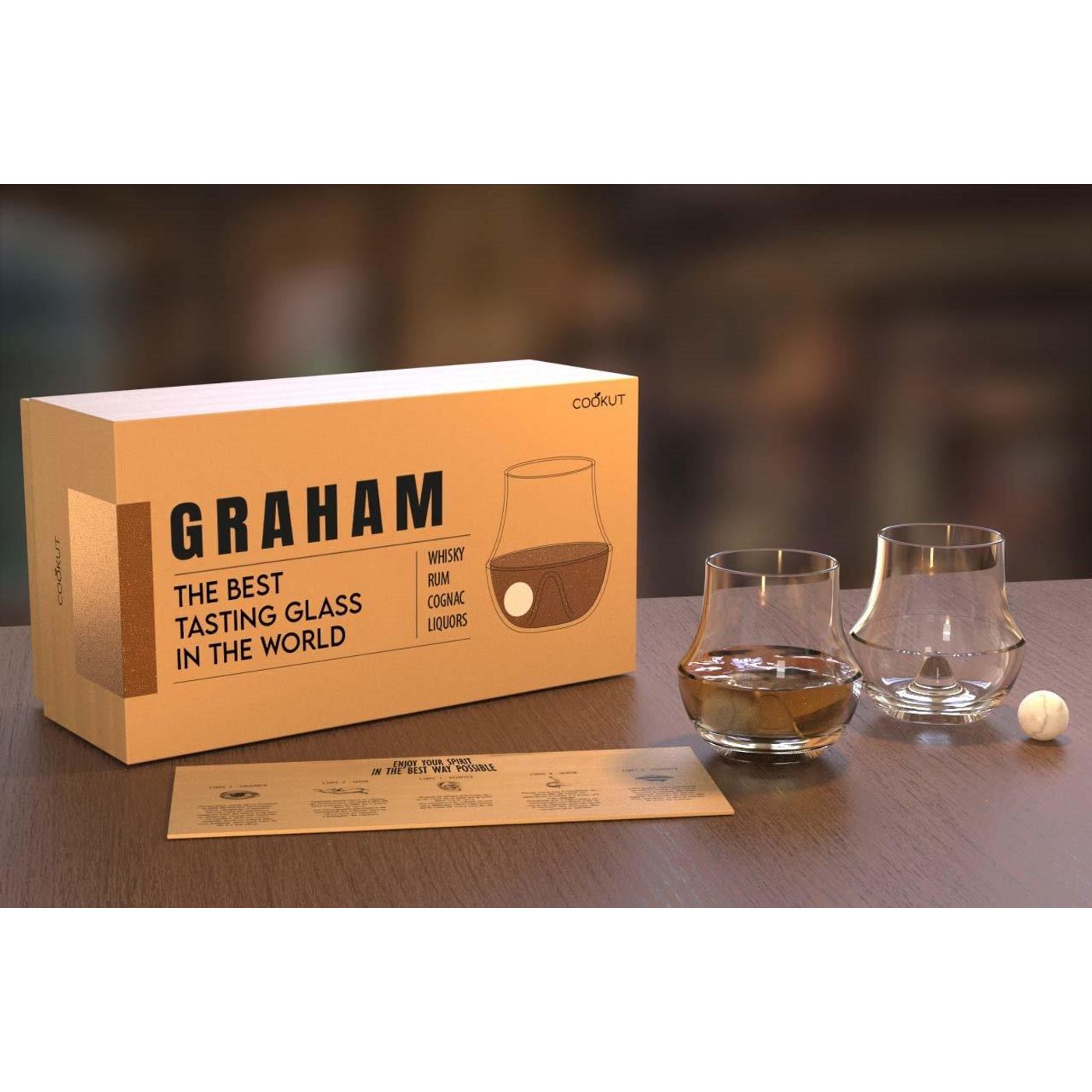 LE MEILLEUR VERRE DE DÉGUSTATION DU MONDE - COFFRET 2 VERRES