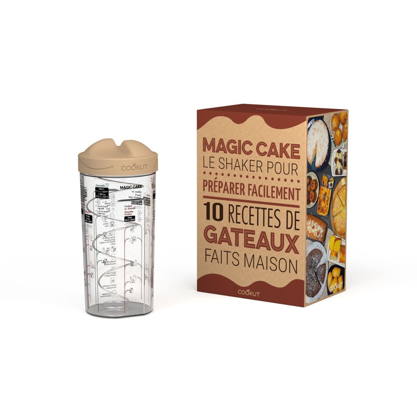 Shaker à gâteaux magic cake