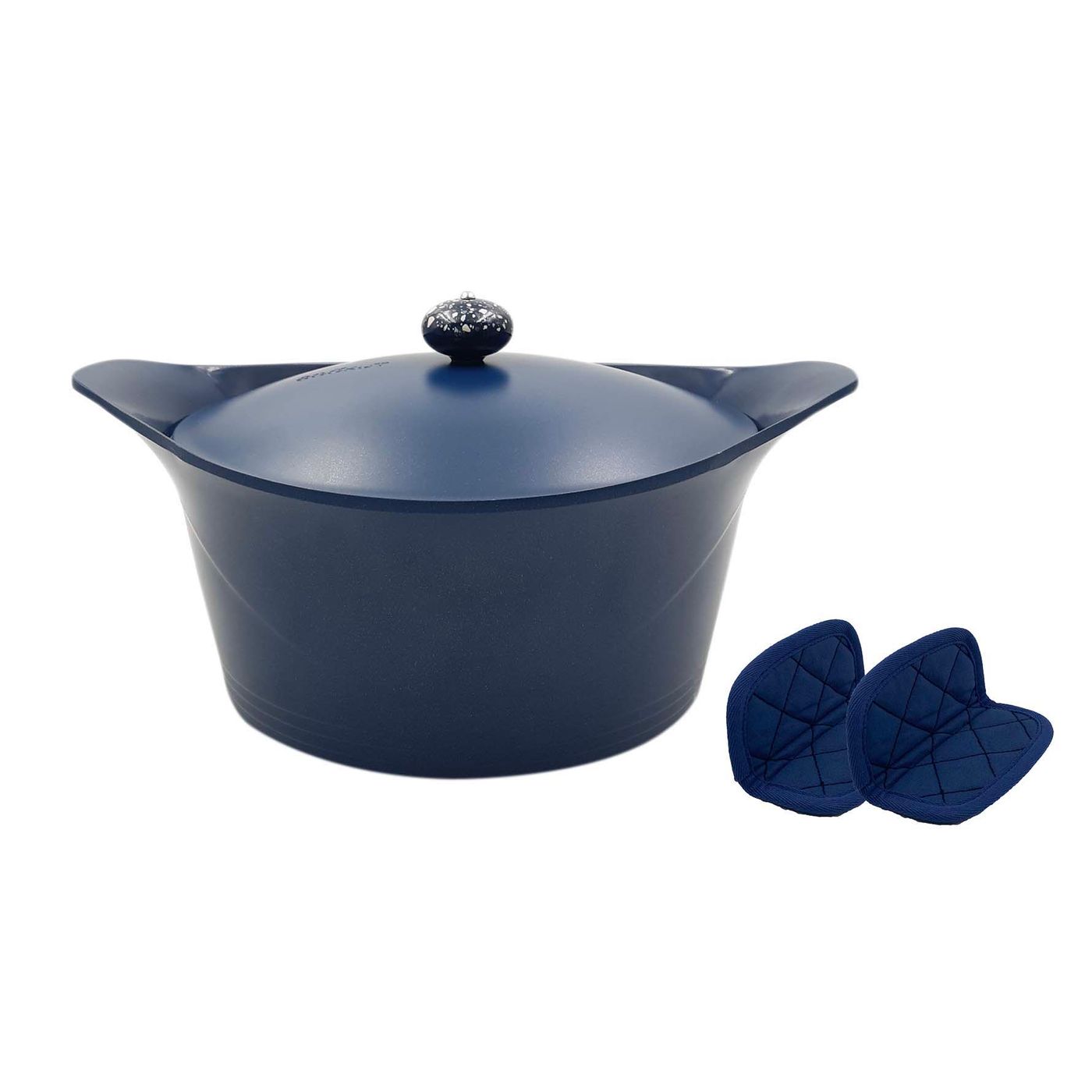 Cocotte 24 cm bleu