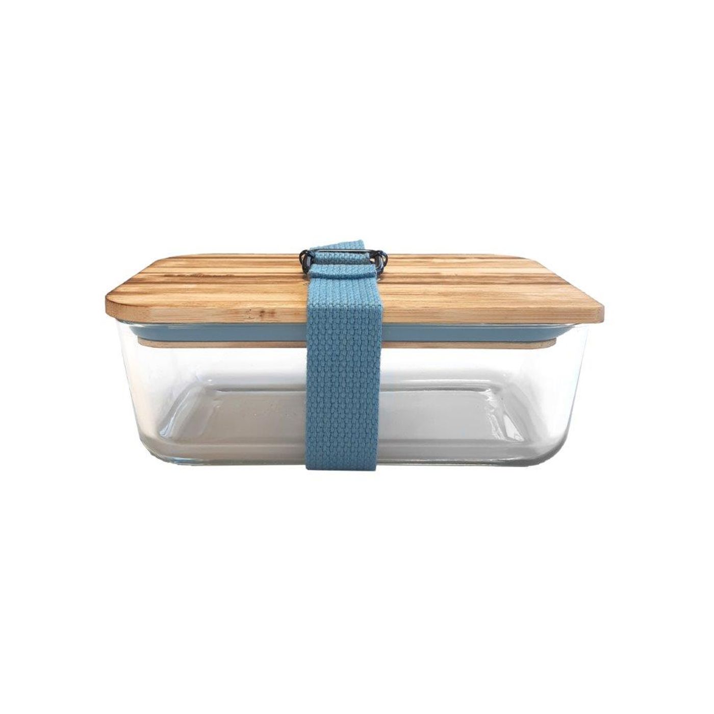 Lunchbox "ma boite naturelle" bleu clair