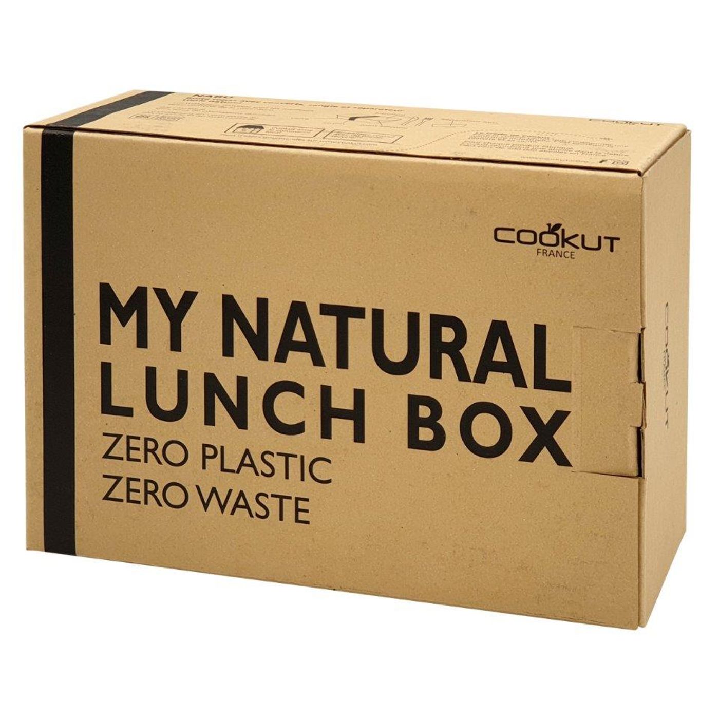 Lunchbox "ma boite naturelle" noir