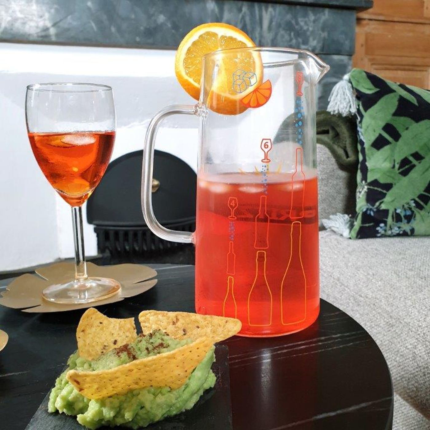 Carafe à cocktail aperol spritz