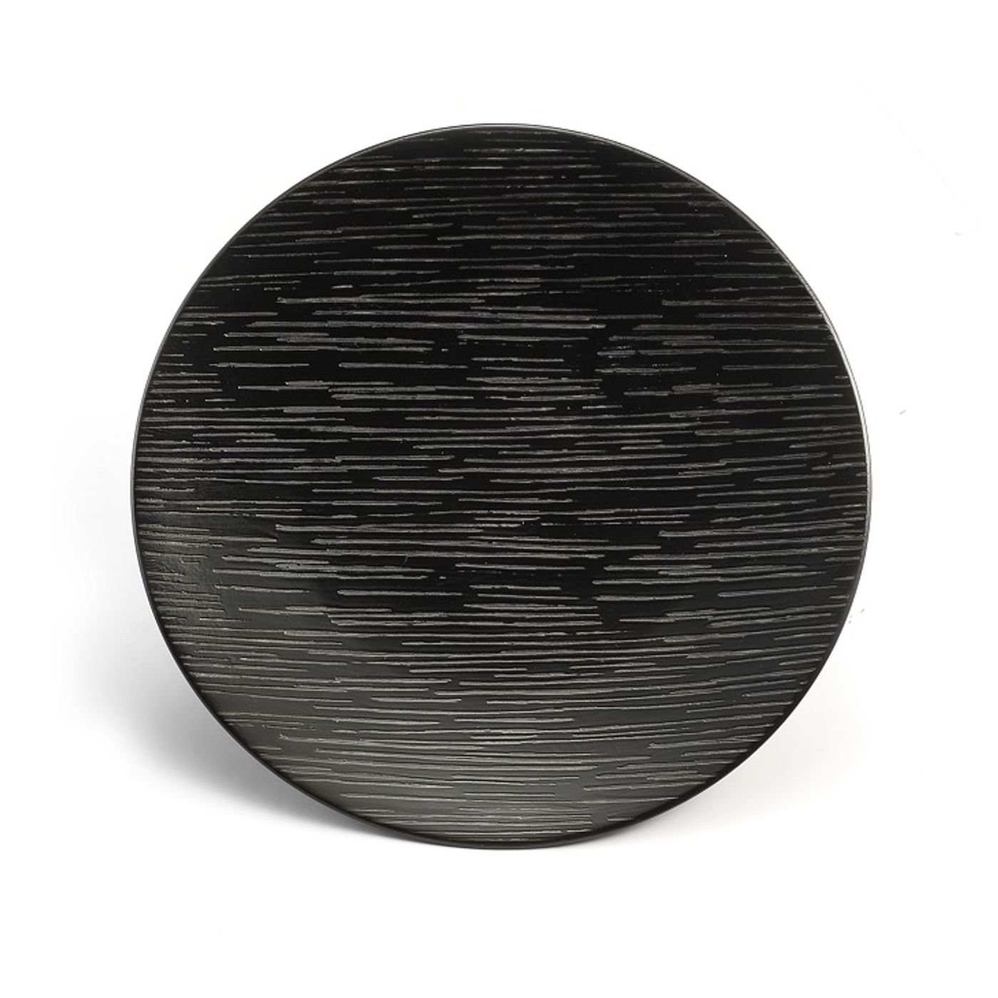 ASSIETTE DESSERT MAGMA NOIR